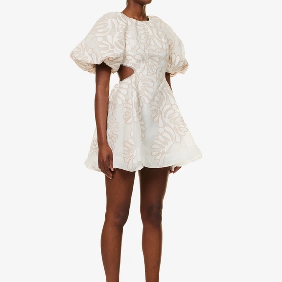 Aje Dresses & Skirts - Aje Botanical Mini Dress in ECRU - New Season
